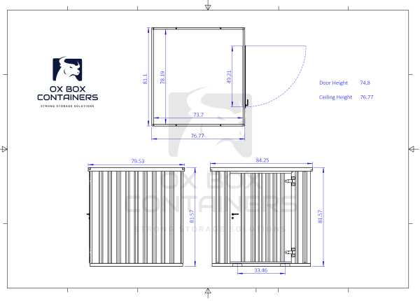 7x7 Container